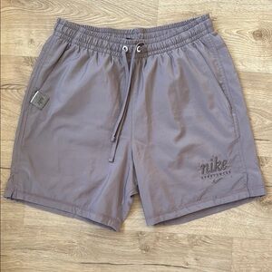 Mens Nike sportswear nylon shorts sz small dark mauve